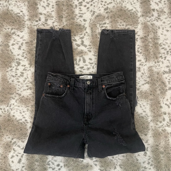 Abercrombie & Fitch Denim - Abercrombie 90s straight ultra high rise jeans